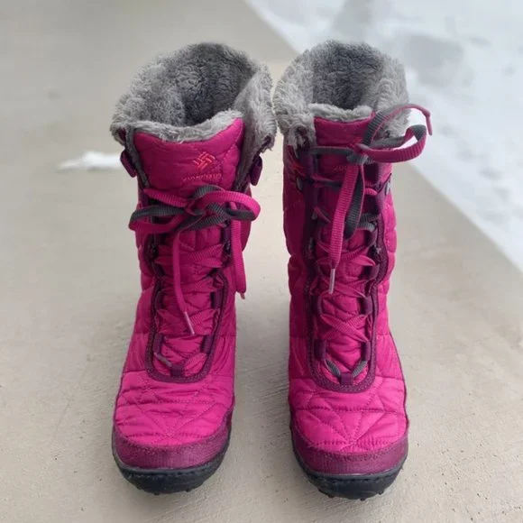SUPER CUTE Columbia Minx Mid ll Snow Boots w/ OmniHeat lining reflective lining - Picture 10 of 16